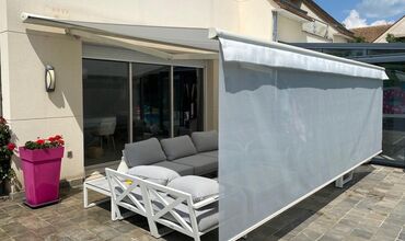 Pergola et Stores &agrave;&nbsp;POISSON